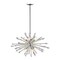 Z-Lite Soleia 8 Light Chandelier, Chrome & Clear 4002-8B - alternate 1